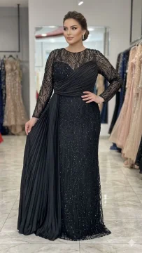 فستان سهرة احجام كبيرة4