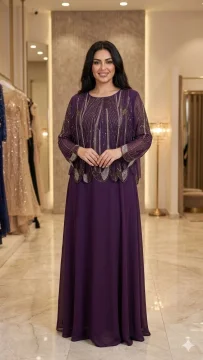 فستان سهرة احجام كبيرة 7 second